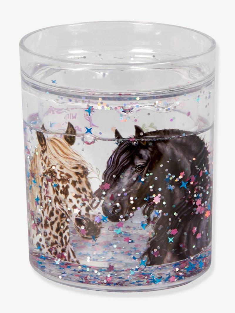 Mädchen Glitzer-Stifteköcher PFERDEFREUNDE Die Spieurg von die spiegelburg