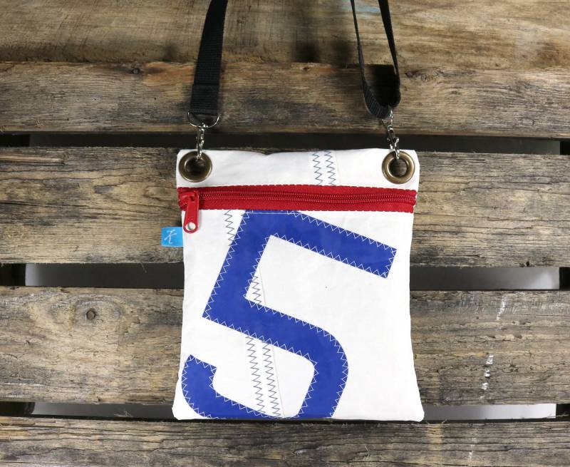 Lütte - Umhängetasche Handytasche Aus Segel Recycling Lütte - Umhängetasche Handytasche Aus Segel Recycling von dieKunterbunten