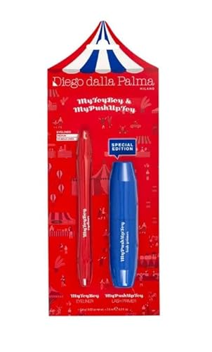 Diego dalla Palma MyToyBoy Eyeliner-Set, Schwarz und blaue Mini-Grundierung, Special Edition von diego dalla palma