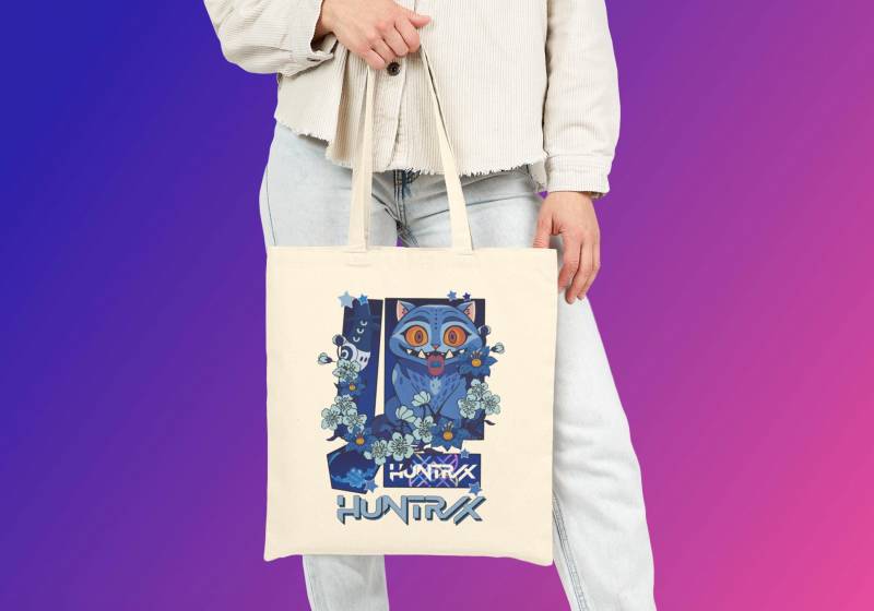 Huntrix Stoffbeutel - Tote Bag Mit Derpy Aus K-Pop Demon Hunters | Baumwolltasche 38 × 41 cm Anime Merch Für Alltag Netflix Saja Boys von dieperserkatze