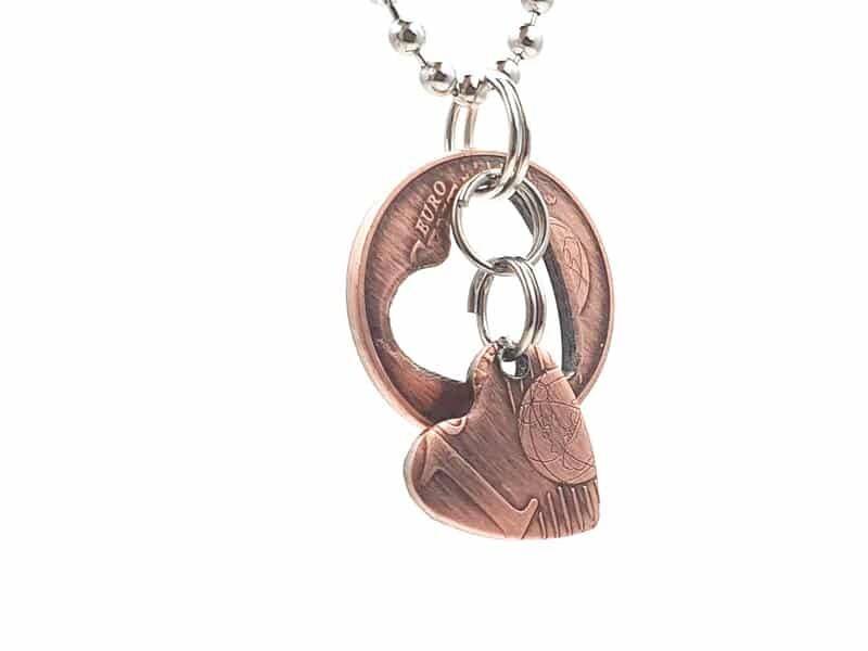 1 Cent Anhänger Mit Herz Und Wunschjahrgang 1 Cent Anhänger Mit Herz Und Wunschjahrgang von dieringmacher