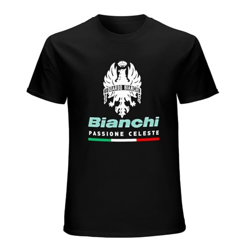 Vintage Bianchi Passione Celeste Bicycle Logo T-Shirt New Vintage Bianchi Passione Celeste Bicycle Logo T-Shirt BlackM Black M von dif