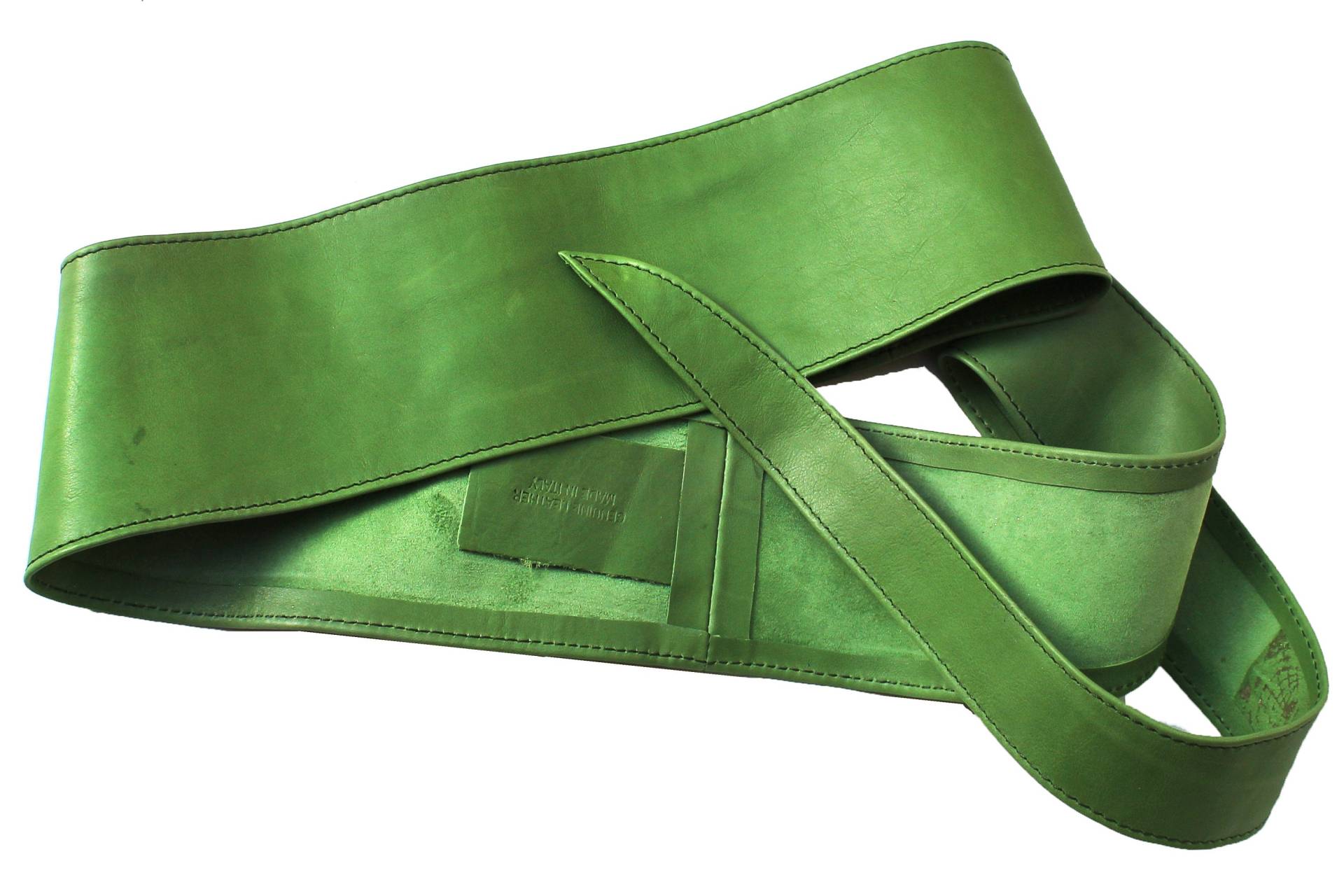 Echtleder-Schärpengürtel Für Damen, 9 cm Hoch Echtleder-Schärpengürtel Für Damen, 9 cm Hoch von digregoriocuoiopelle