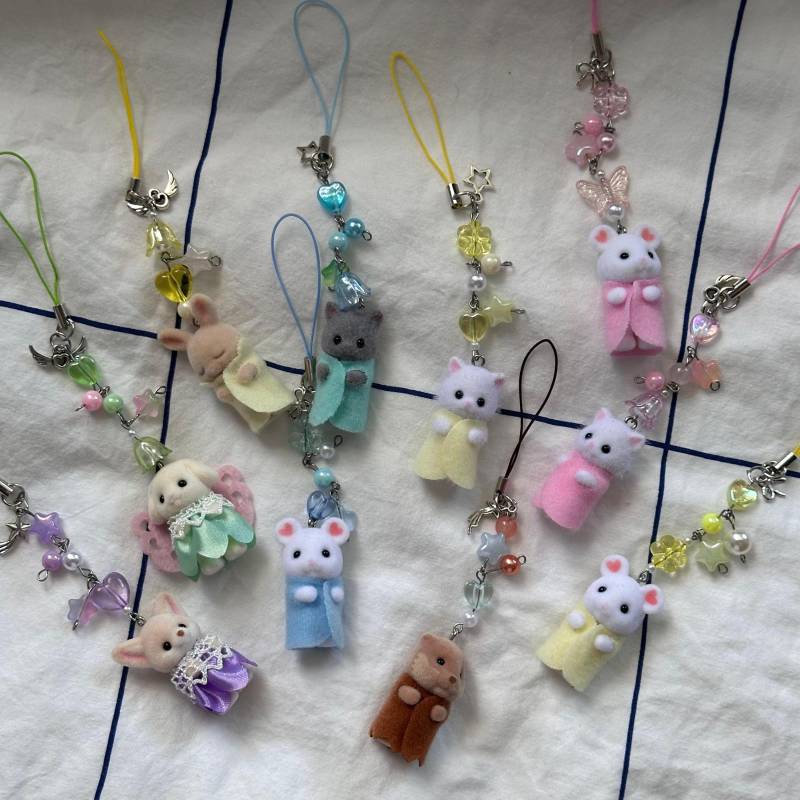 Sylvanian Families/Calico Critters Schlüsselanhänger Keychain, Keyring, Phonecharm Bagcharm Sylvanian Families/Calico Critters Schlüsselanhänger Keychain, Keyring, Phonecharm Bagcharm von dihakoarts