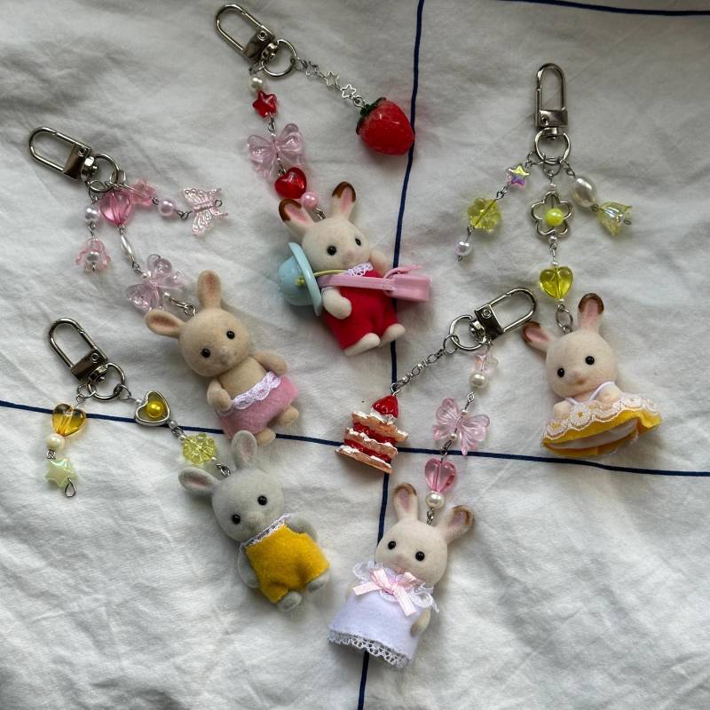 Sylvanian Families Rabbit/Calico Critters Schlüsselanhänger Keychain, Keyring Bagcharm Sylvanian Families Rabbit/Calico Critters Schlüsselanhänger Keychain, Keyring Bagcharm von dihakoarts