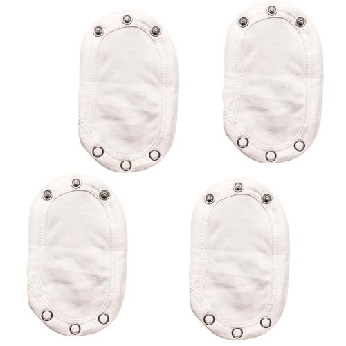 dinghaole 4 Stück Baby Body Extender - Super Utility Windel - Praktische weiße Baby Body Extender von dinghaole