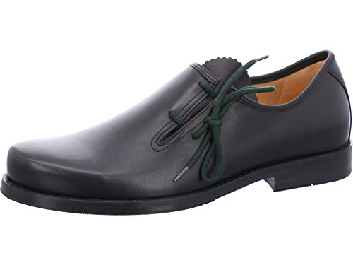 Dirndl & Bua Haferlschua Größe 43 EU Schwarz (schwarz) von dirndl + bua