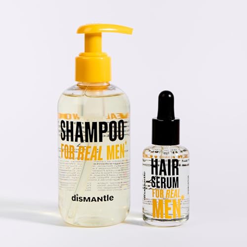disMANtle Kopfduo für Männer – Shampoo und Haarserum mit Stammzellen und natürlichen Extrakten – bekämpft Haarausfall, stimuliert das Wachstum und stärkt das Haar disMANtle Kopfduo für Männer – Shampoo und Haarserum mit Stammzellen und natürlichen Extrakten – bekämpft Haarausfall, stimuliert das Wachstum und stärkt das Haar von disMANtle