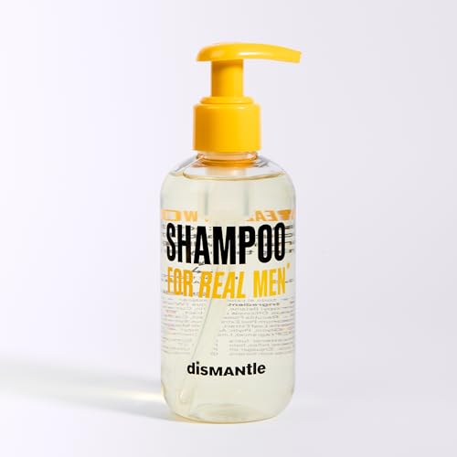 disMANtle Shampoo für Männer, stimuliert das Haarwachstum mit Kurkuma-Stammzellen und 12 Pflanzenextrakten, kräftiges, hydratisiertes und glänzendes Haar von disMANtle