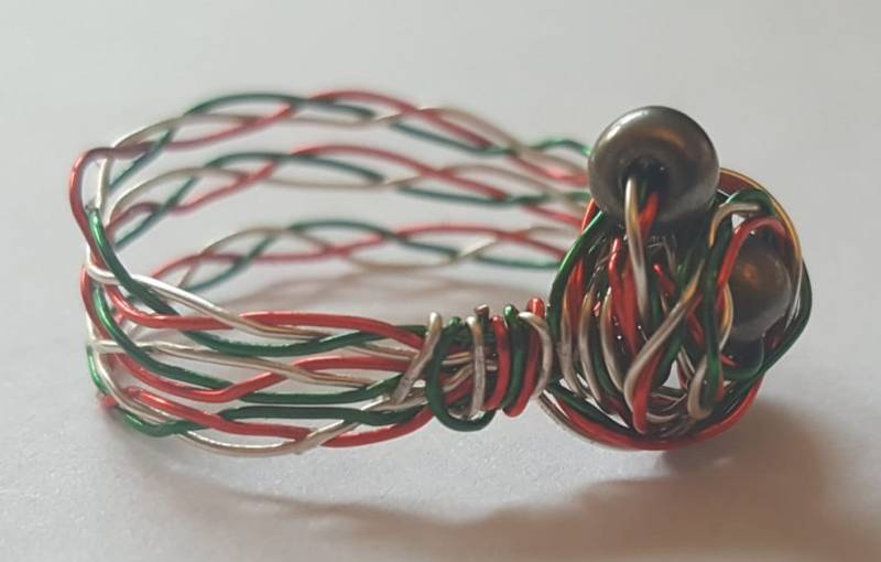 Litze Rose Ring | Größe 8 von discursive