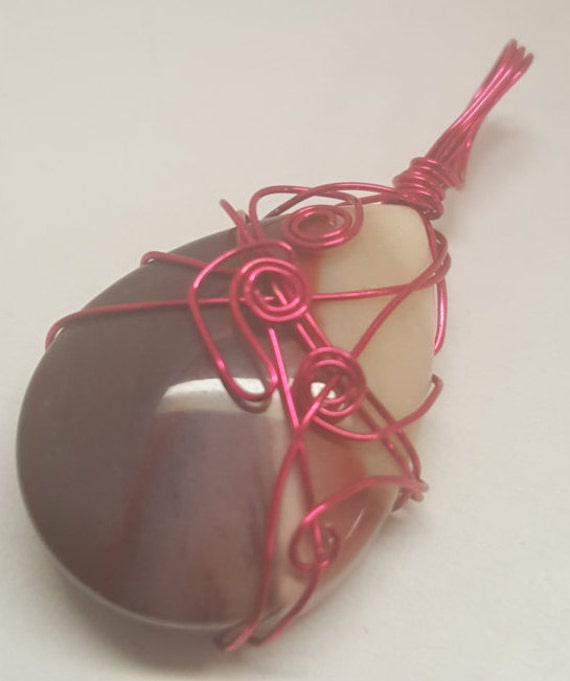 Rot Wirework Jasper Anhänger von discursive