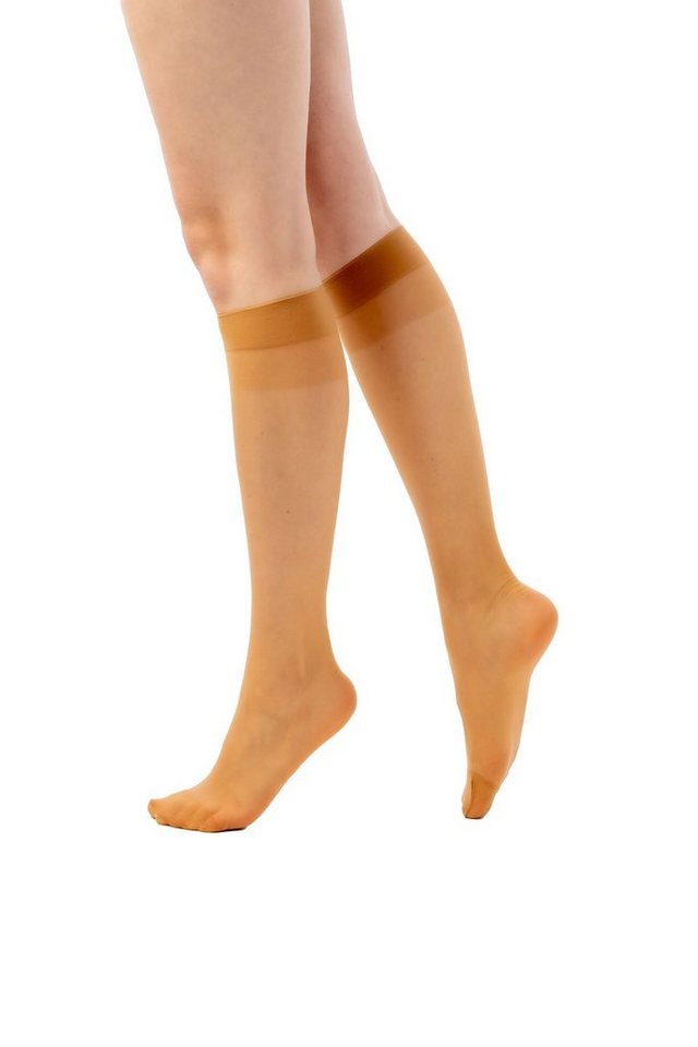 disée Socken 4459610000_4 disée Damen Knee High Kniestrümpfe 20 DEN supersofte Overknees, venenfreundlich mit verstärkter Fußspitze von disée