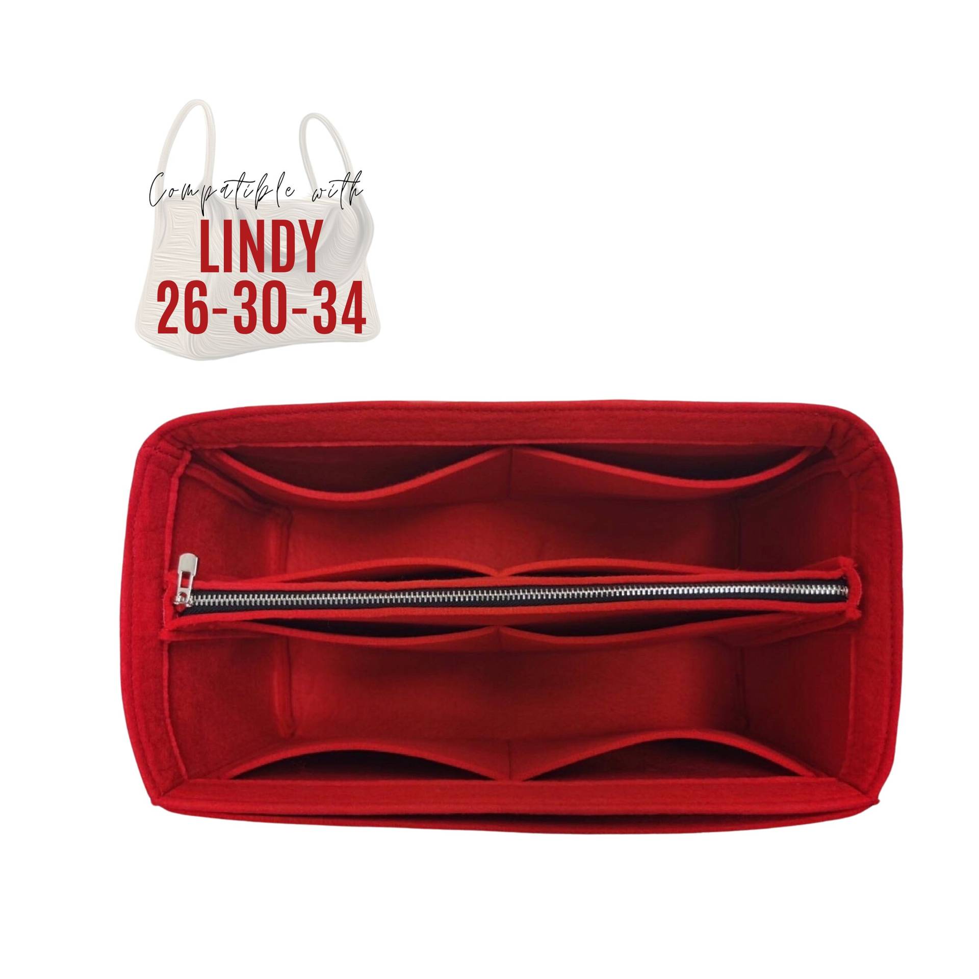 Lindy 26 Taschen Organizer/Tote Filz Einsatz 30 Tasche Handtasche Aufbewahrung Geldbörse Bag Für Hm 34 Liner Displayschutzfolie Windeltasche von divitize