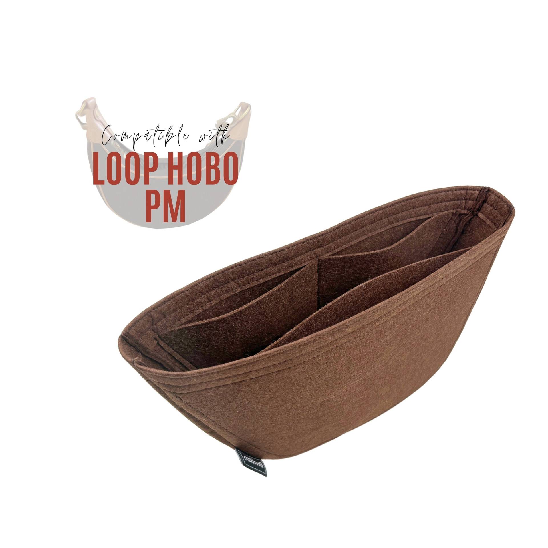 Loop Bag Organizer/Insert Anpassbare Handgemachte Luna Filz Liner Schutz Snug Stabile Taschen Futter Dünnes Abgerundetes Design von divitize