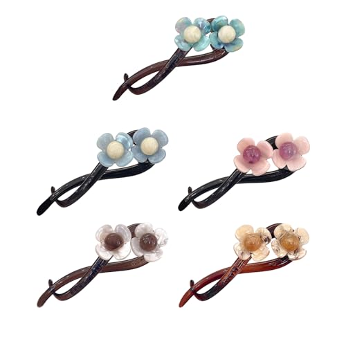 5 Stück Neuheit Maskeraden Haarnadel Bequeme Haarspange Kinder Haarnadel Party Haarschmuck von divuukyi