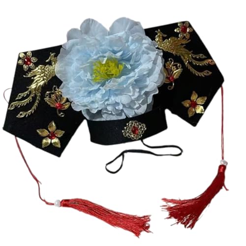 Anspruchsvolle Queenly Haarschmuck, einzigartige ethnische Kopfbedeckung, Quasten, Kopfbedeckung, Abendkleid, Haar-Accessoire von divuukyi