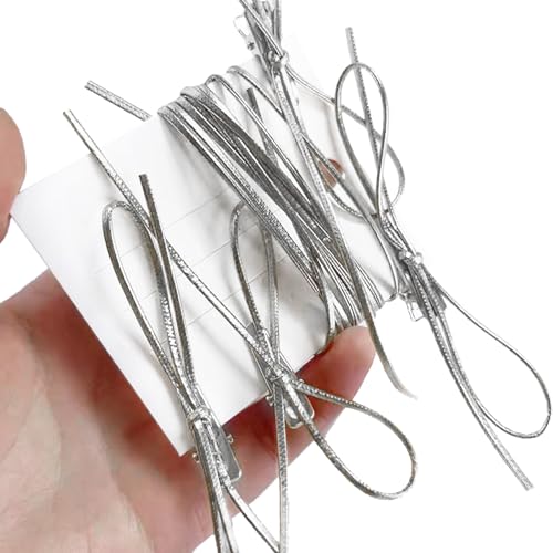 Flache Haarspange, Schleifen, Haarnadel, 2000er Jahre, Balletcore-Bündel, Halsband, elegante Schleife, einzigartiges Halsband, kleine Größe von divuukyi