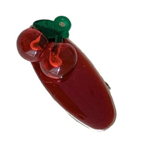 Flache Haarspange für Mädchen, Ballettkern für Frauen, Mädchen, Strauß, süße Kirschen, süße Balletcore, Foto-Requisiten von divuukyi