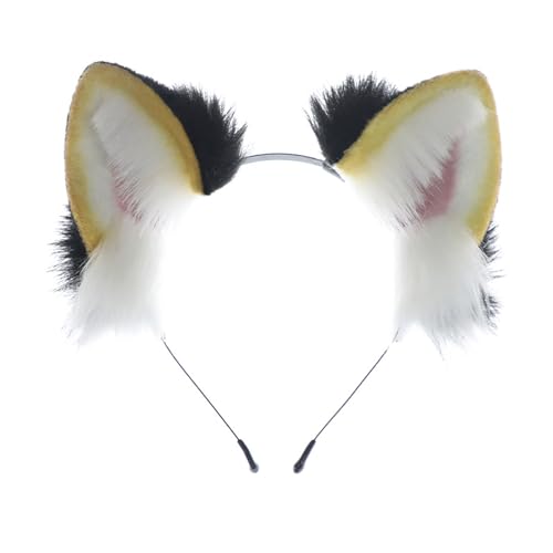 Haarreif mit Hundeohren - faltbarer Haarreif - Subkultur-Mottoparty Zubehör von divuukyi