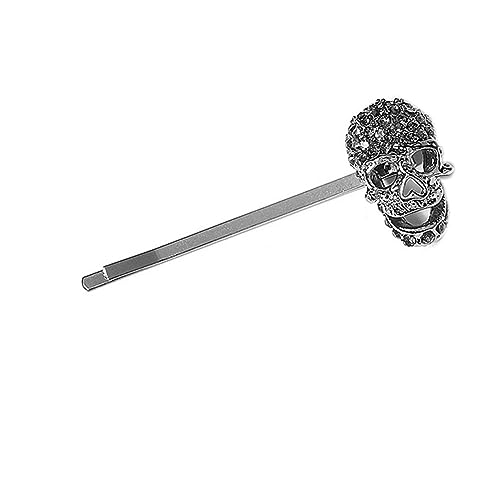 Haarspange für Halloween, Party, Strass, Fledermaus/Spinnen für Damen, Punk-Charm-Haarspange, Ästhetik, Gothic-Haar-Accessoire von divuukyi