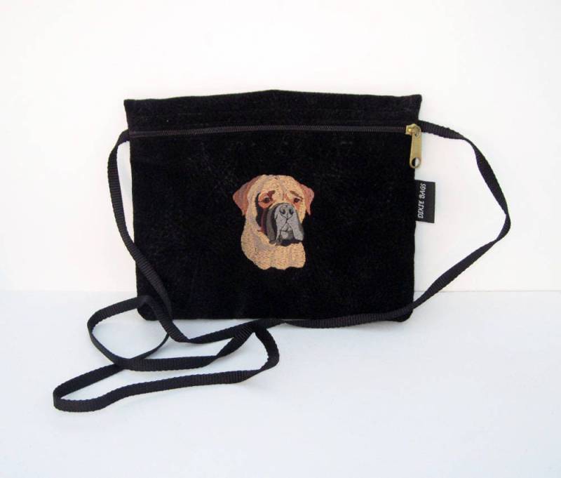 Bull Mastiff Hund, Cross Body Mini Geldbörse von dixiebags