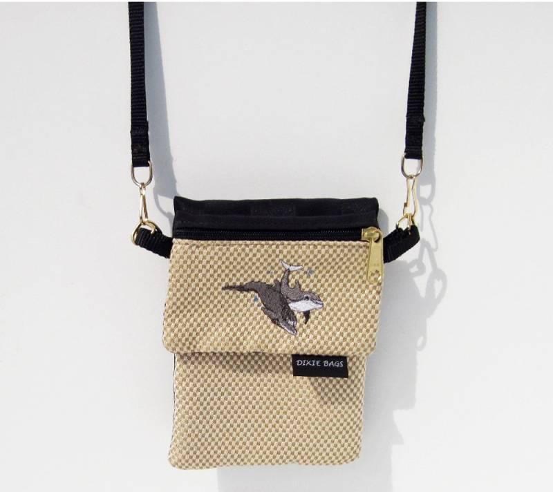 Delphin Große Handytasche Mit Einer Münze Geldbörse, 2 Stück Set von dixiebags