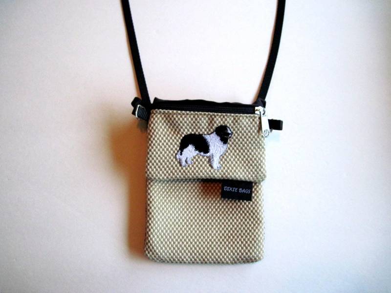 Landseer Hund Große Handytasche 2 Stück Set von dixiebags