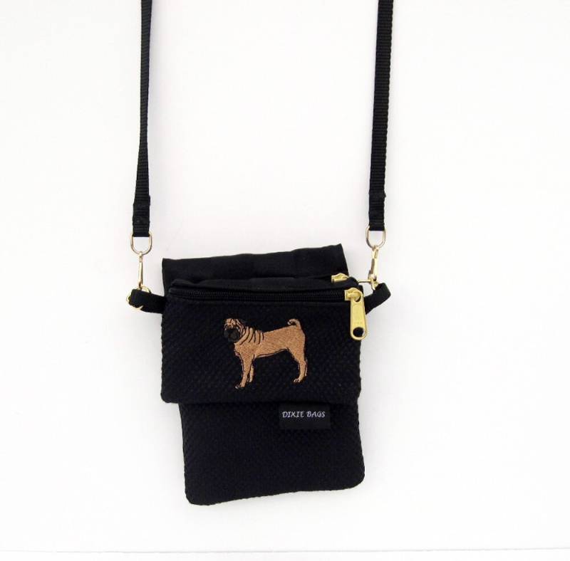 Shar-Pei Hund Große Handytasche Mit Einer Münze Geldbörse, 2 Stück Set von dixiebags