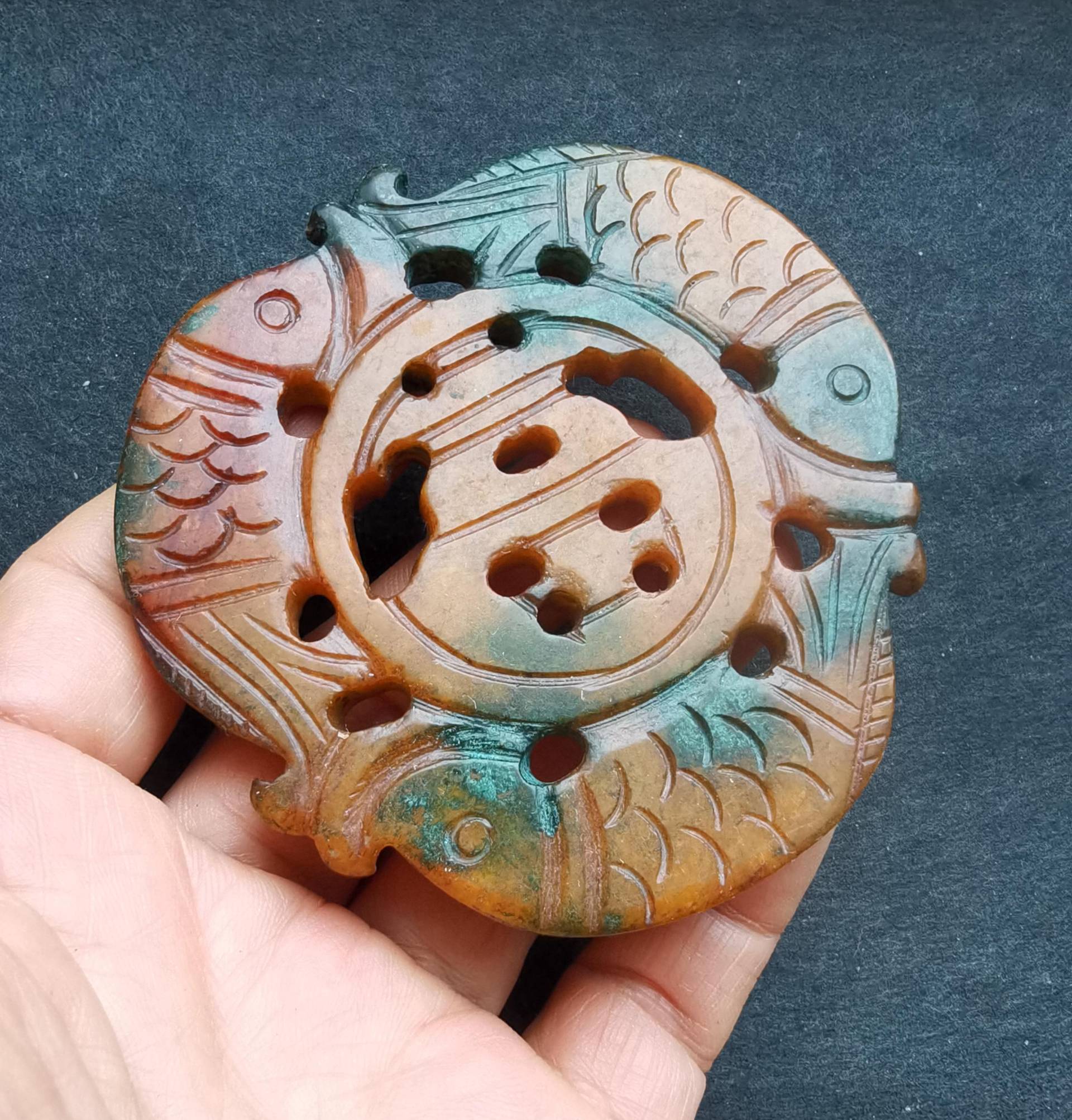 Fisch Fu Wort Reich Gutes Glück Schnitzen Gelb Jade Stein Anhänger, Doppelfläche, Amulett Für Die Herstellung Von Halskette Schmuck, Schutz Segen Fisch Fu Wort Reich Gutes Glück Schnitzen Gelb Jade Stein Anhänger, Doppelfläche, Amulett Für Die Herstellung Von Halskette Schmuck, Schutz Segen von diygem