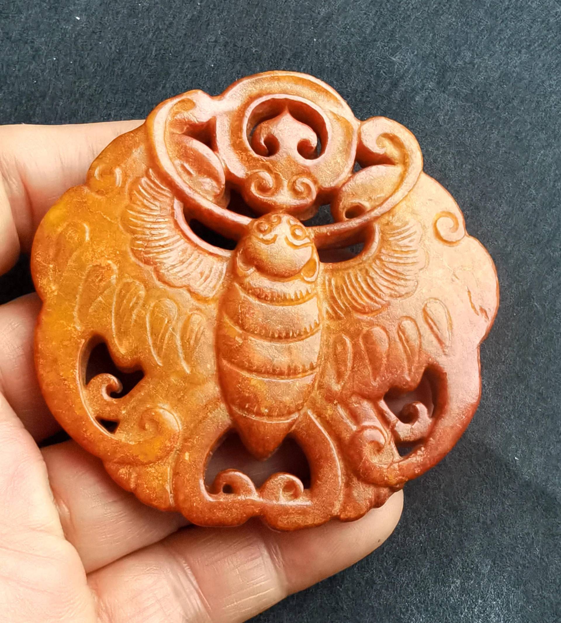 Verkauf Auf, Großen Schmetterling Tier Schnitzen Gelbe Jade Jaspis Stein Anhänger, Edelstein Perle, Gute Glück Amulett Für Die Herstellung Von Verkauf Auf, Großen Schmetterling Tier Schnitzen Gelbe Jade Jaspis Stein Anhänger, Edelstein Perle, Gute Glück Amulett Für Die Herstellung Von von diygem