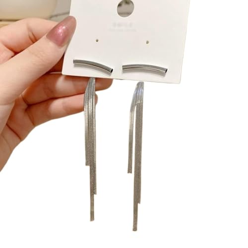 Ohrring, Ohrring Quaste Ohrringe Lange Abschnitt Metall Ohrringe Temperament Ohrstecker Tragbar for Empfindliche Ohren Damen Ohr Zubehör Trendy von djgkENVQ