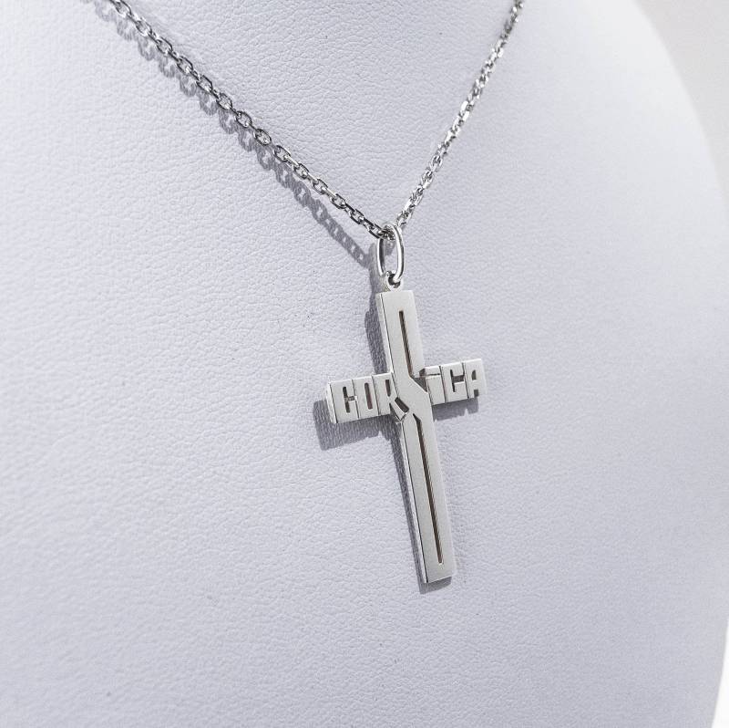 Korsika Kreuzanhänger Silber 925 von dmPERALDI