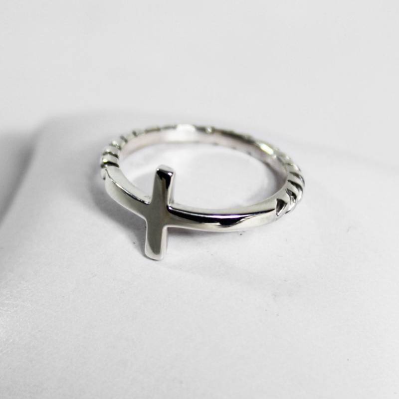 Ring Kreuz Aus Silber 925 von dmPERALDI
