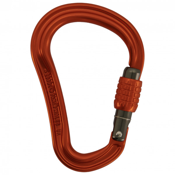 DMM - Shadow HMS - HMS-Karabiner Gr Screwgate rot von dmm