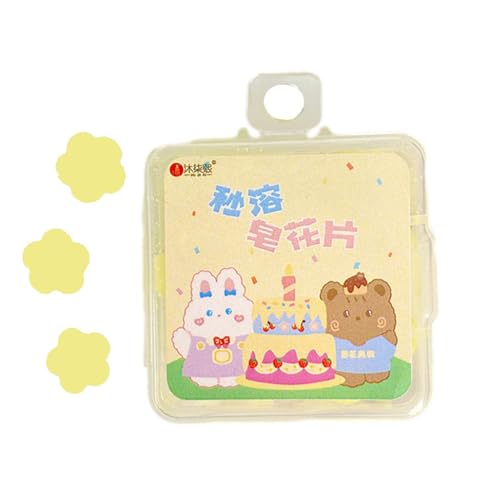 dmqdu Bettwäsche für die Handwäsche, für Reisen, Handwäsche. Schäumende Bettwäsche zum Händewaschen, lösliche Blätter für die Handwäsche, duftende Reinigungsblätter für die Reise von dmqdu