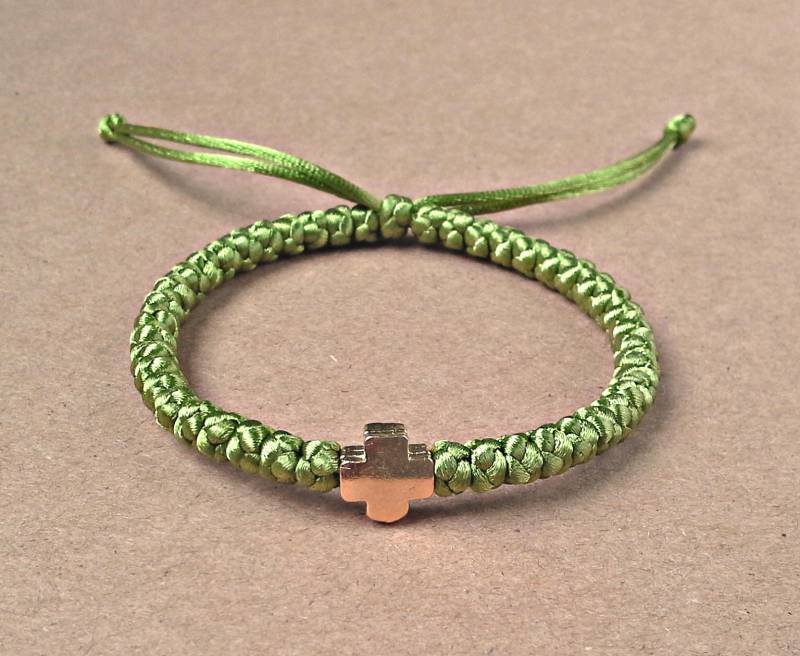 Griechisch Russisch Ortrosie-Armband, Handgemachtes Gebetsseil, 45 Knoten, Verstellbares Christliches Armband, #b0153 von dngcreations