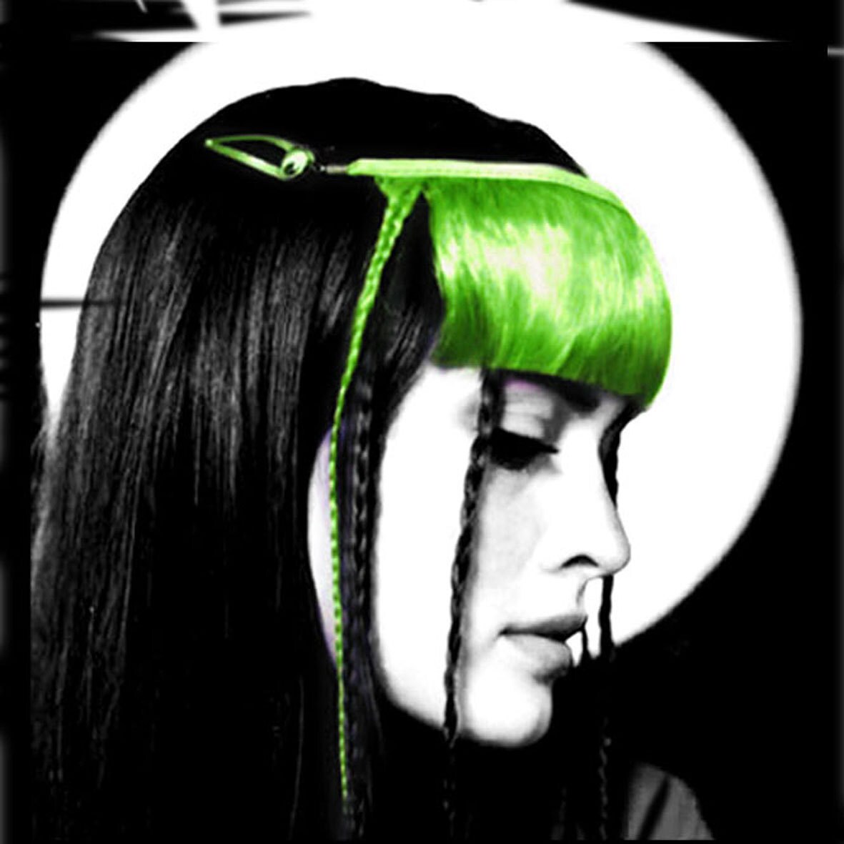 Fou-Shi - The Instant Haircut Mai Grün Pony Zum Anstecken Fou-Shi - The Instant Haircut Mai Grün Pony Zum Anstecken von dobedoberlin