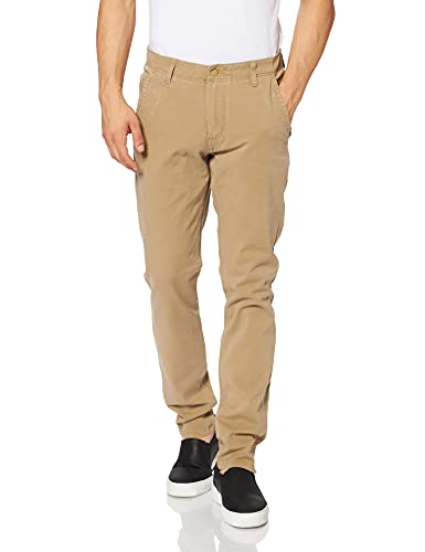 Dockers Herren Smart 360 Flex Alpha Skinny Hose, New British Khaki, 34W / 34L von Dockers