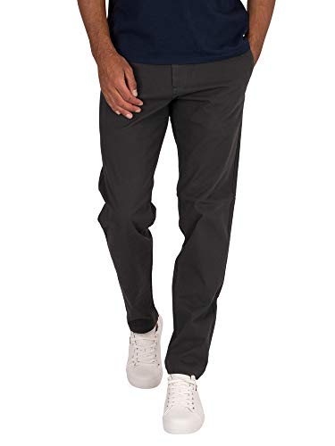 Dockers Herren Hose, SMART 360 FLEX CHINO TAPERED, Steelhead, 32-34 von Dockers