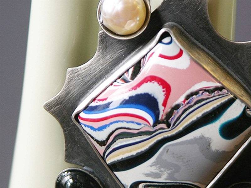 Traumauto-Ring Mit Lackiertem Cabochon-Farbe von dolldisasterdesign