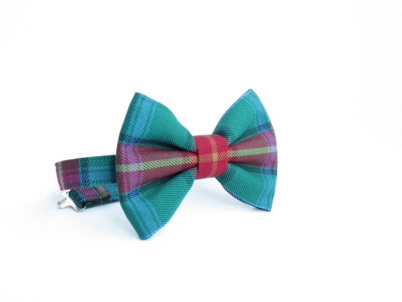 Fliege, Manitoba Tartan Fliege Für Trauzeugen Und Ringträger von dolldressedup