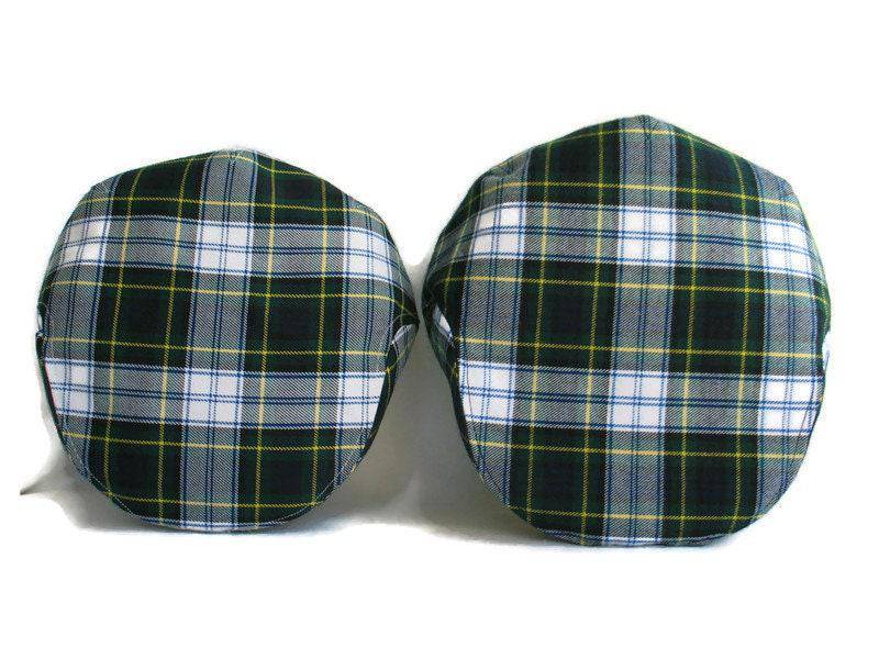 Gordon Tartan Vater Und Sohn Passende Hüte Für Gorgon Familientreffen von dolldressedup