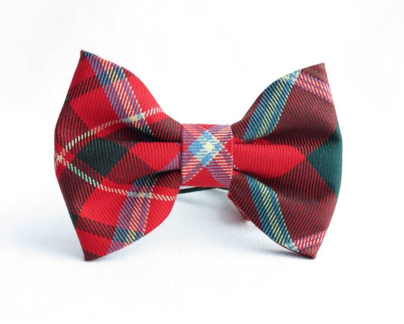 New Brunswick Tartan Fliege Rot Und Grün Kariert von dolldressedup