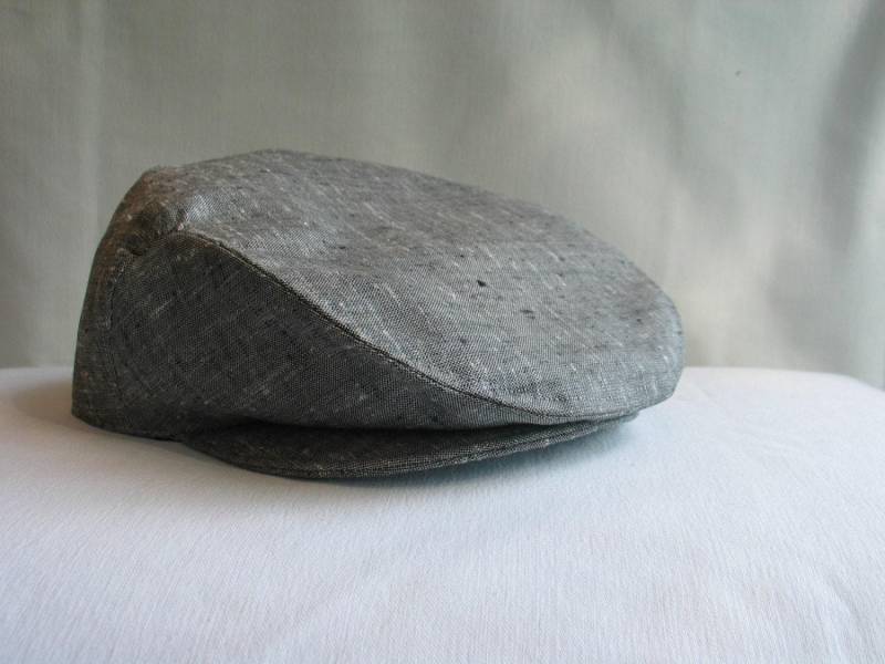 Schiebermütze, Graue Schiebermütze Aus Tweed von dolldressedup