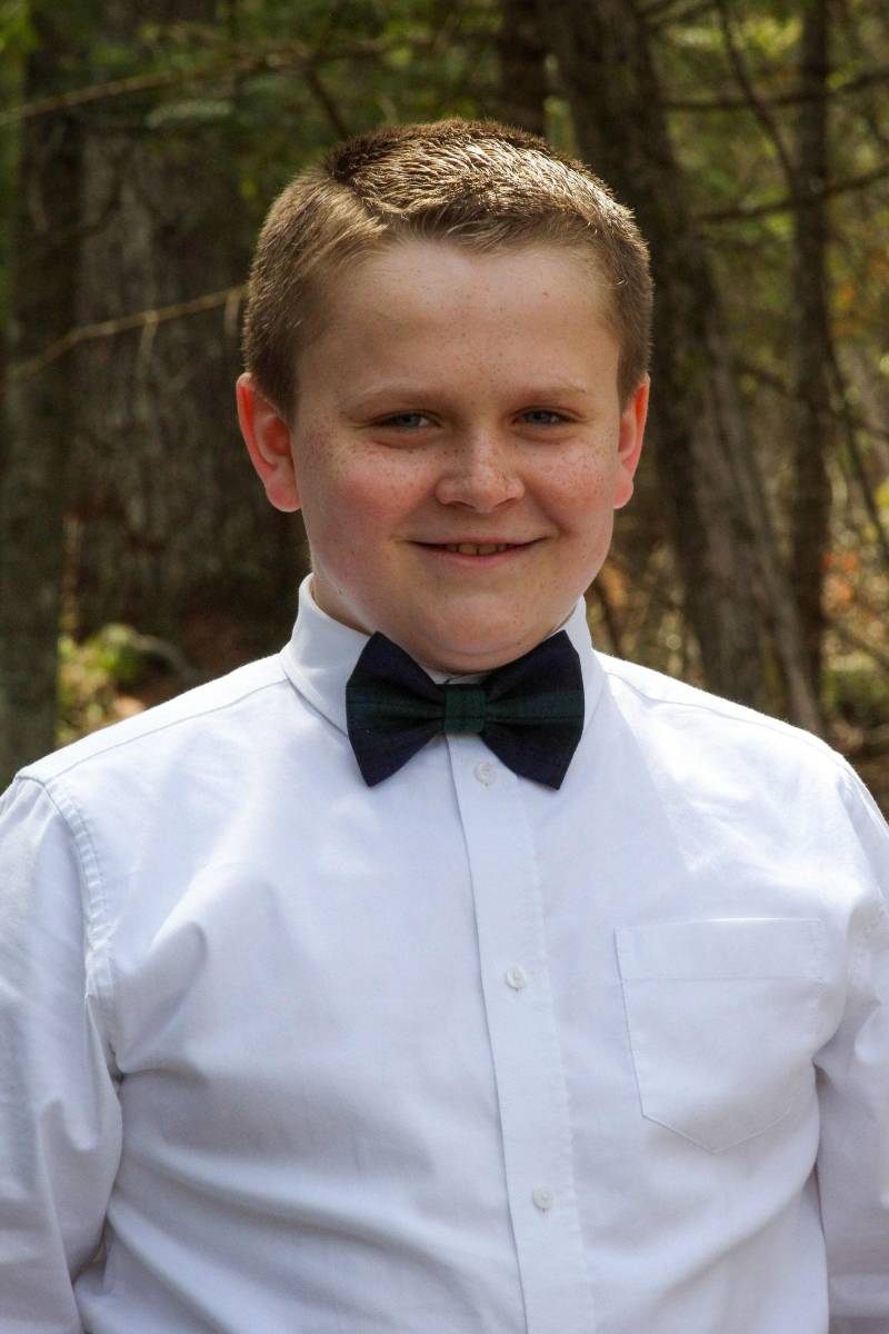 Schwarze Uhr Tartan-Hochzeits-Krawatte Für Trauzeugen Und Ring-Träger, Schwarze Uhr-Vorgebundene Fliege von dolldressedup