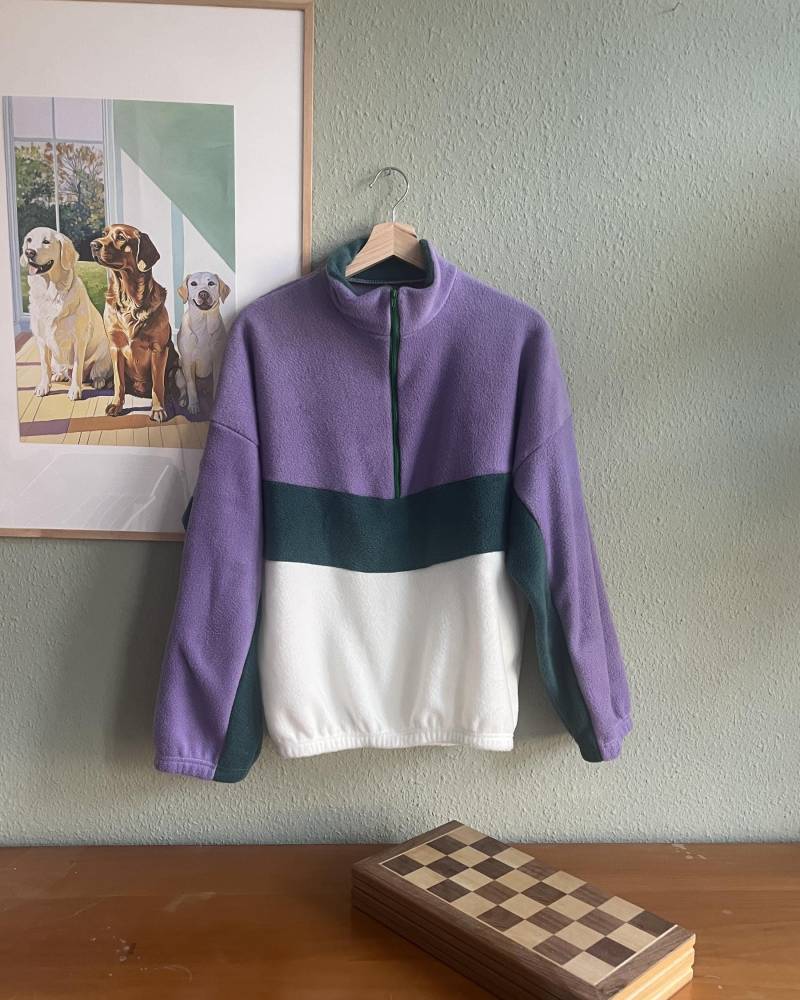 Handmade Fleece Pulli Retro Handmade Fleece Pulli Retro von domisfleece