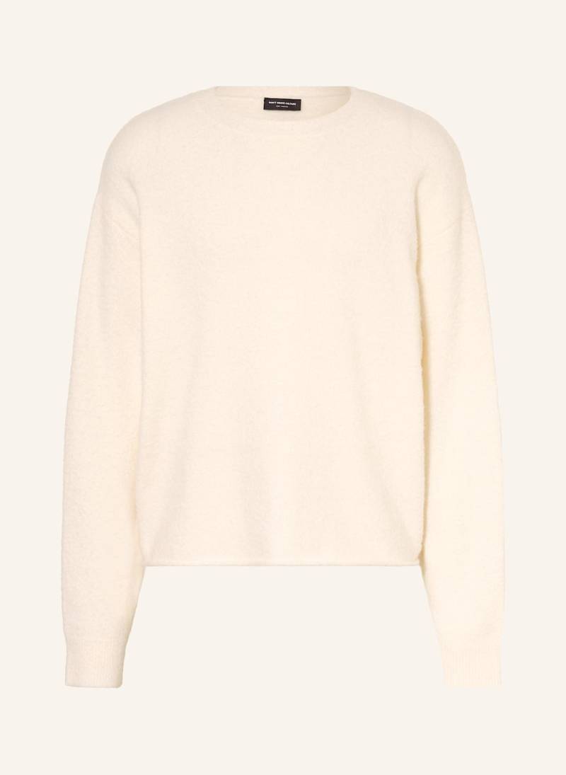 Don't Waste Culture Bouclé-Pullover Akilani weiss von don't waste culture