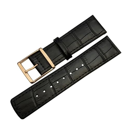 dongriuk Für CK K2G271/2G275/2G276/2G2G1 rindsleder leder uhr strap frauen armband(Blackr) von dongriuk