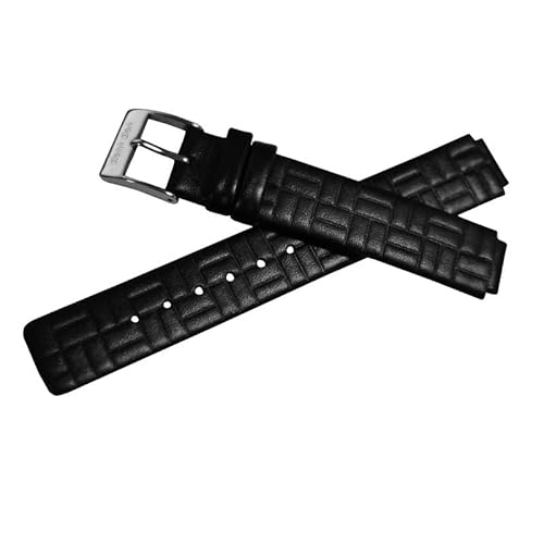dongriuk Für CK KOJ231 Lederarmband Konvexes Interface Stil Spezielles Interface Zubehör Armband Mit Nadelschnalle(Silverbuckle) von dongriuk