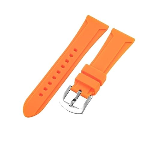 dongriuk Silikon Herren Uhrenarmband für Diesel DZ4318/7395/4496/4323 Gummiband(Oranges a,26mm) von dongriuk